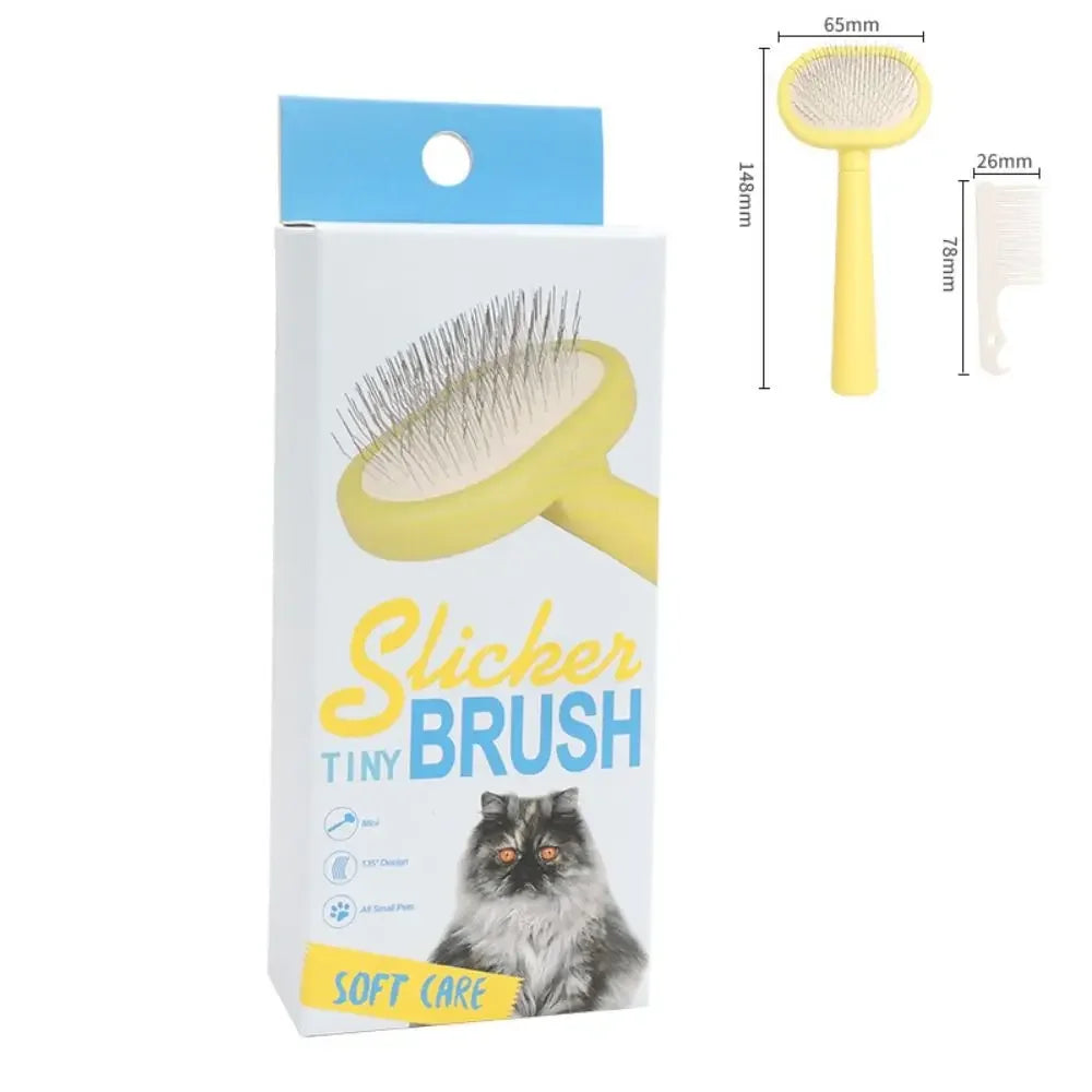 Pet Hair Shedding Brush – Multiple Colors – Cats & Dogs Grooming Tool