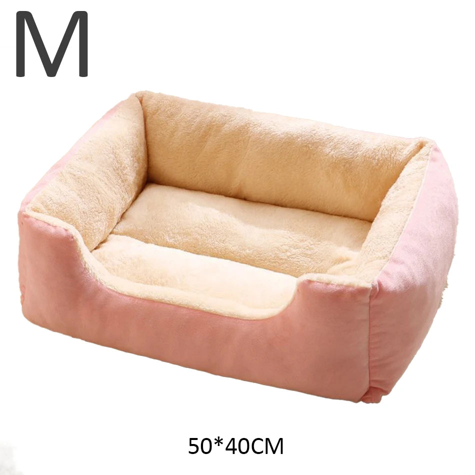 Cozy Pet Bed for Cats – Soft, Washable & Anti-Slip – S/M/L Sizes