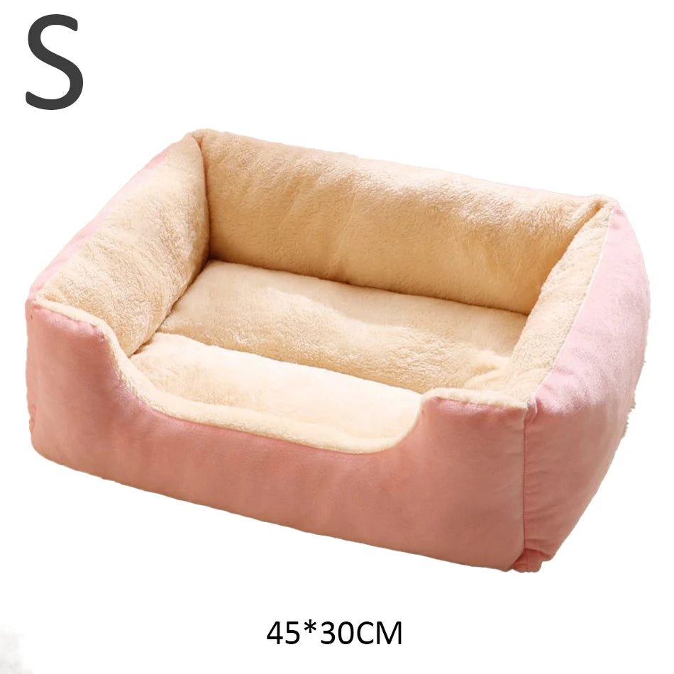 Cozy Pet Bed for Cats – Soft, Washable & Anti-Slip – S/M/L Sizes