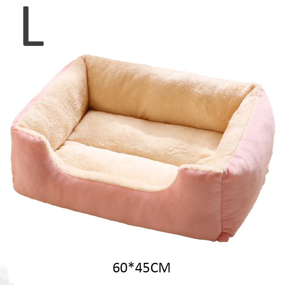 Cozy Pet Bed for Cats – Soft, Washable & Anti-Slip – S/M/L Sizes