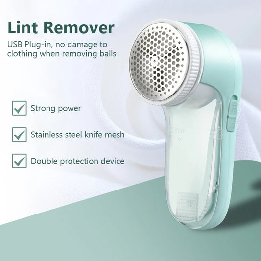 Portable Lint Remover – Strong Power & Double Protection
