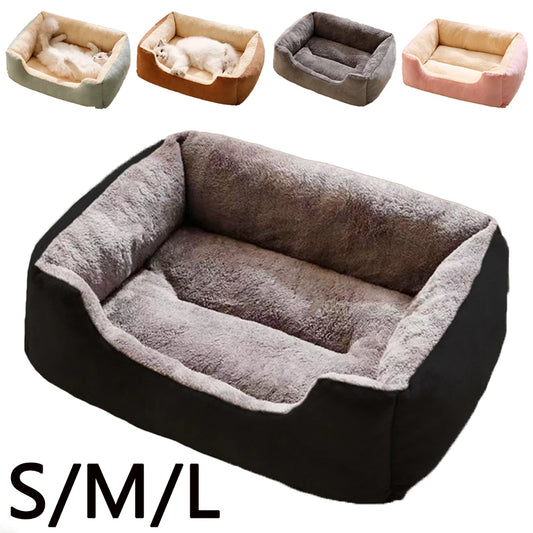 Cozy Pet Bed for Cats – Soft, Washable & Anti-Slip – S/M/L Sizes