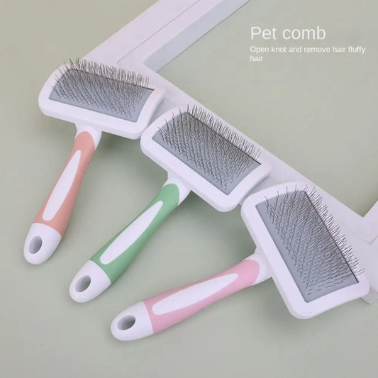Pet Hair Shedding Brush – Multiple Colors – Cats & Dogs Grooming Tool