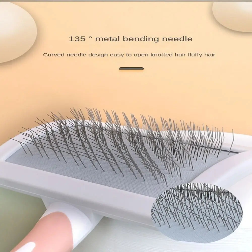 Pet Hair Shedding Brush – Multiple Colors – Cats & Dogs Grooming Tool