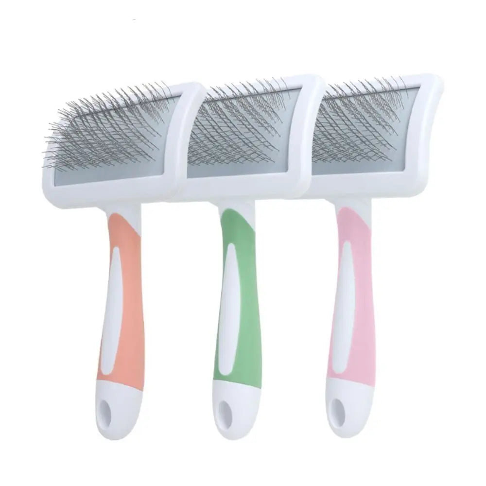 Pet Hair Shedding Brush – Multiple Colors – Cats & Dogs Grooming Tool