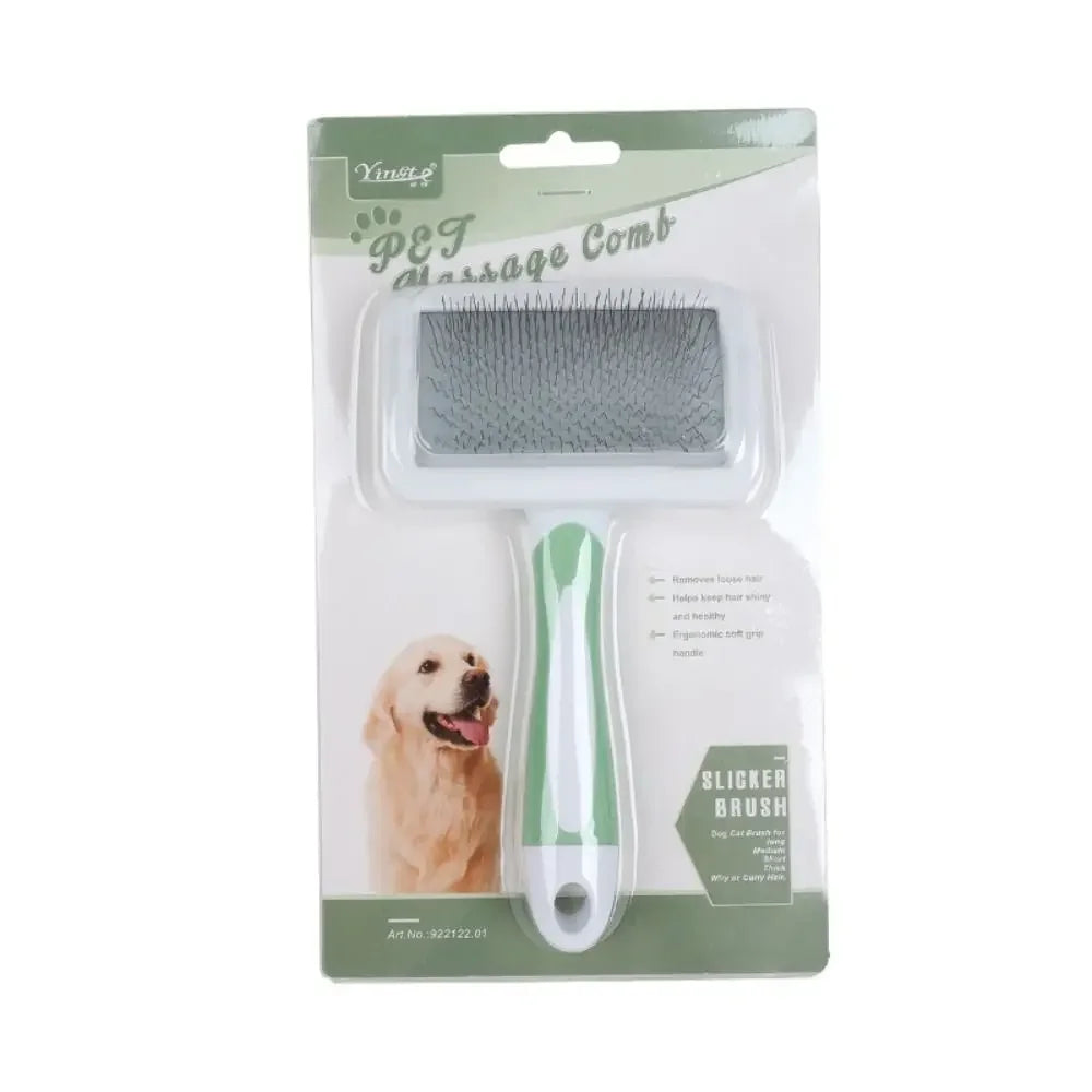 Pet Hair Shedding Brush – Multiple Colors – Cats & Dogs Grooming Tool