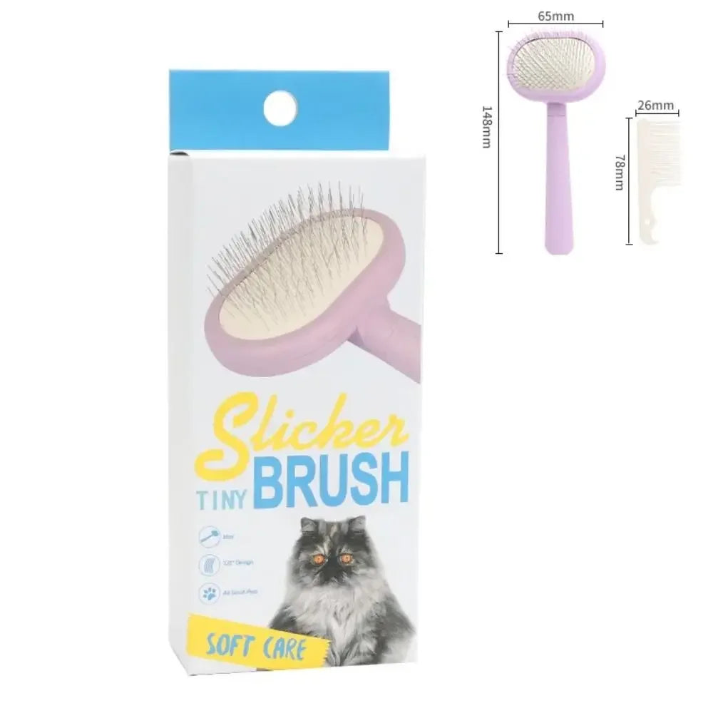 Pet Hair Shedding Brush – Multiple Colors – Cats & Dogs Grooming Tool